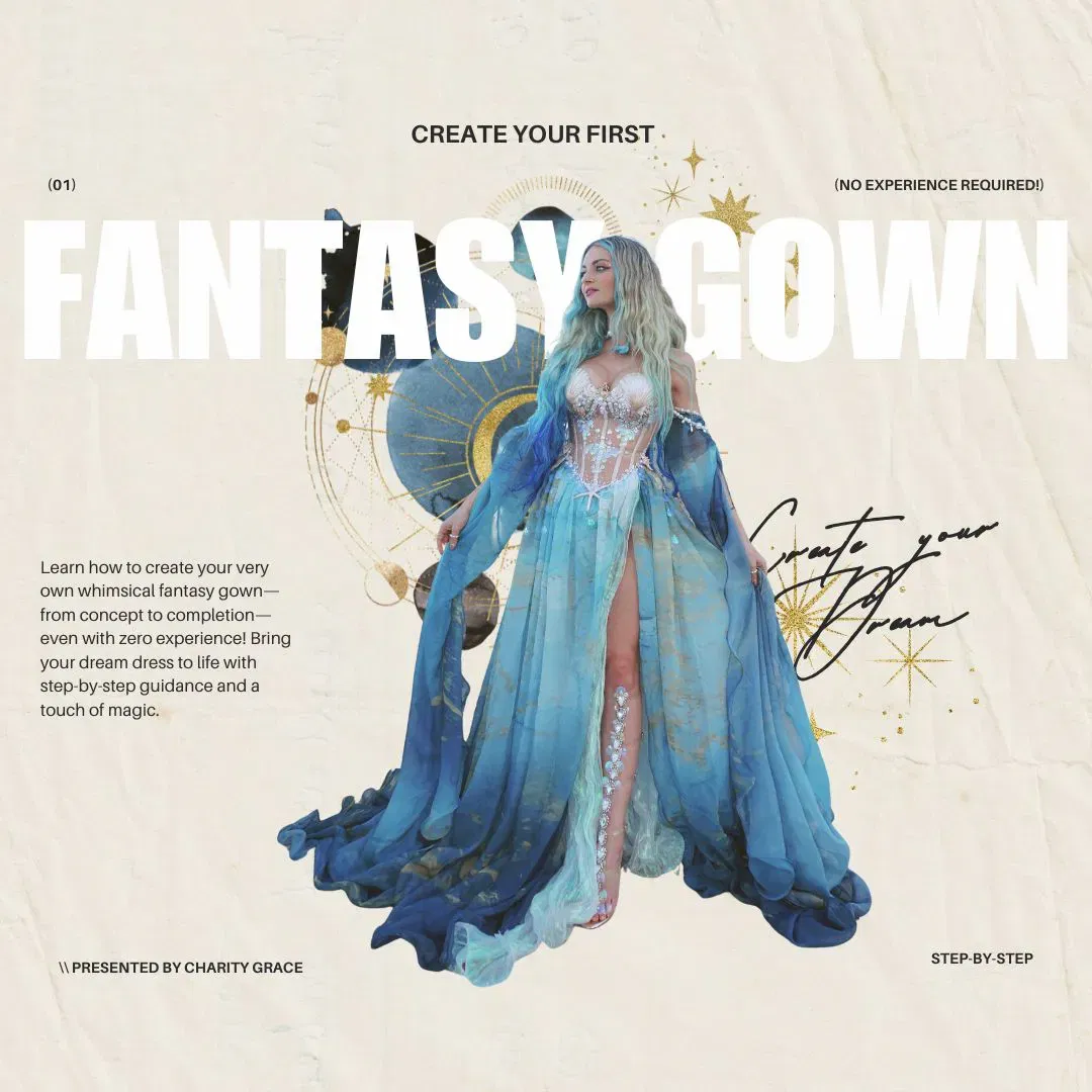Cover image for the Fantasy Gown Course