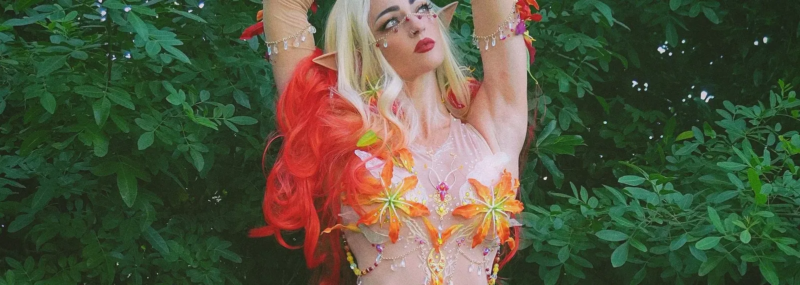 Flame Lily Bodysuit