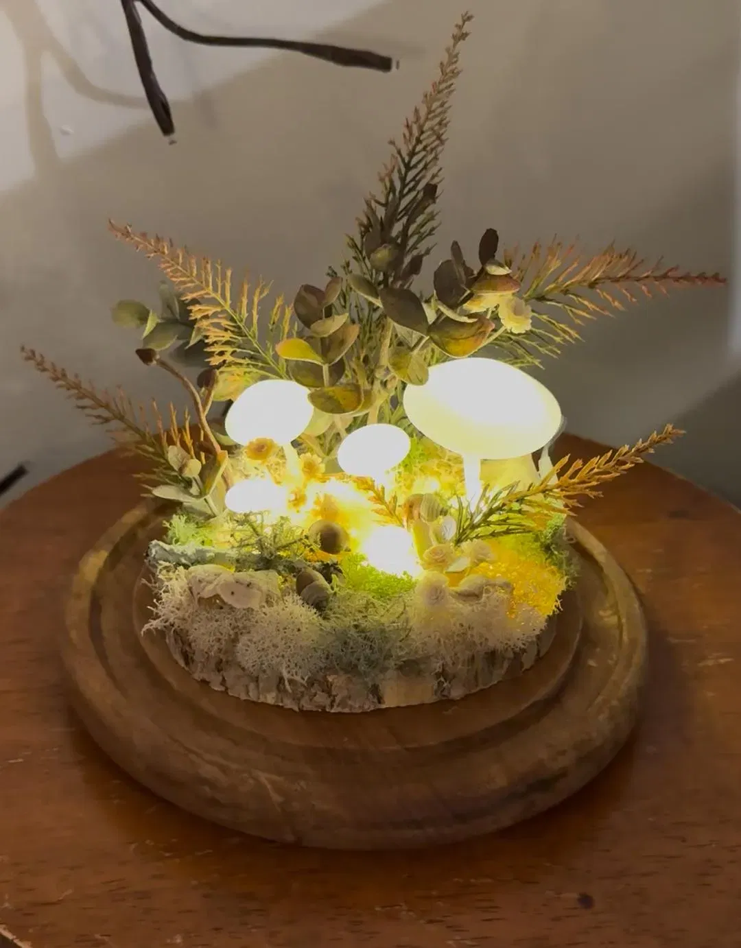 Glowing Mushroom Fairyscape